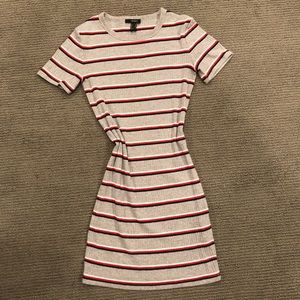 Striped bodycon dress from forever 21, size medium, perfect condition